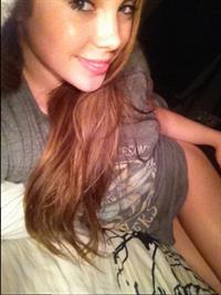 McKayla Maroney taking a selfie