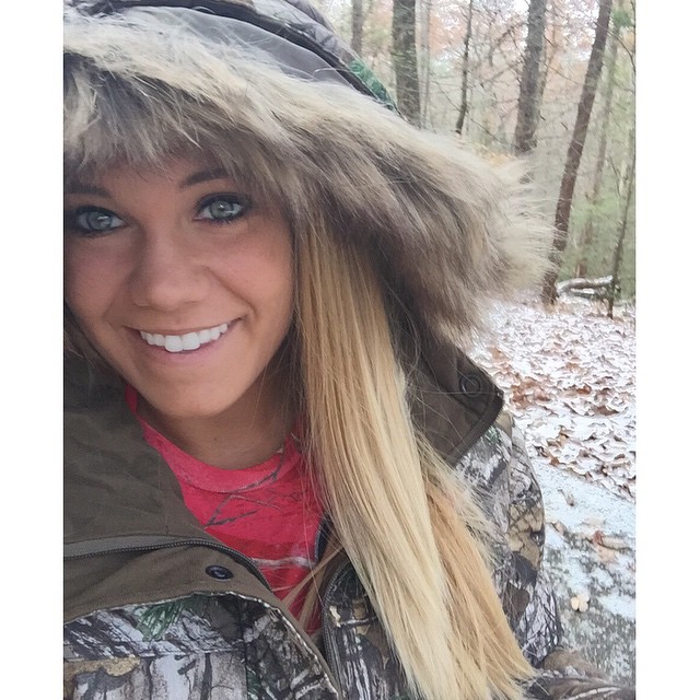 Kayla Garvey taking a selfie