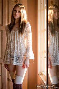 Shae Snow in lingerie