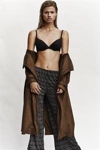 Maggie Rawlins in lingerie