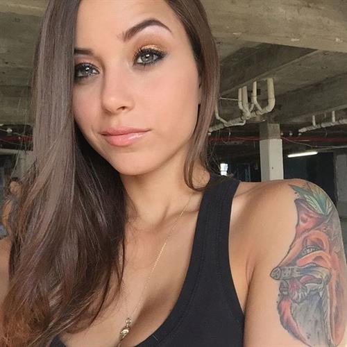 Melanie Pavola taking a selfie