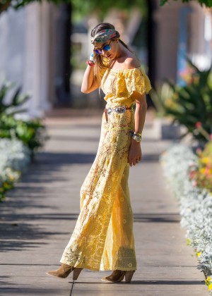 Courtney Sixx at Coachella Valley Music and Arts Festival 2016