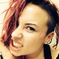 Demi Lovato taking a selfie