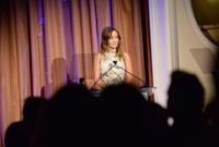 Olivia Wilde debuts her small baby bump while attending the 2013 International Women’s Media Foundation’s Courage in Journalism Awards at the Beverly Hills Hotel on Tuesday (October 29, 2013) in Beverly Hills, Calif.