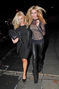 Abbey Clancy out in Liverpool on October 19, 2011