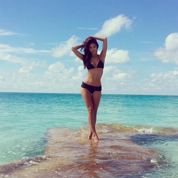 Ashley Sky in a bikini