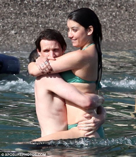 Daisy Lowe in a bikini