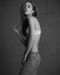 Caroline Kelley in lingerie