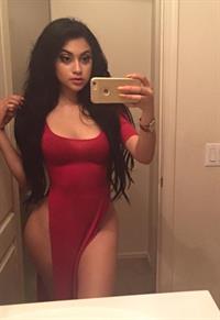 Jailyne Ojeda Ochoa taking a selfie