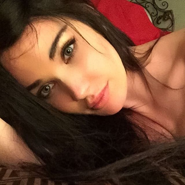 Kristina Basham taking a selfie