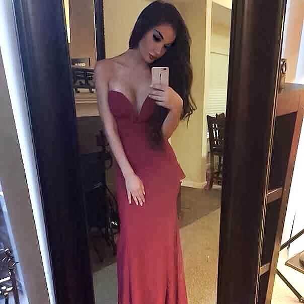 Kristina Basham taking a selfie