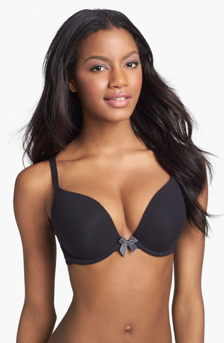 Ebonee Davis in lingerie