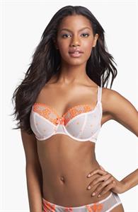 Ebonee Davis in lingerie