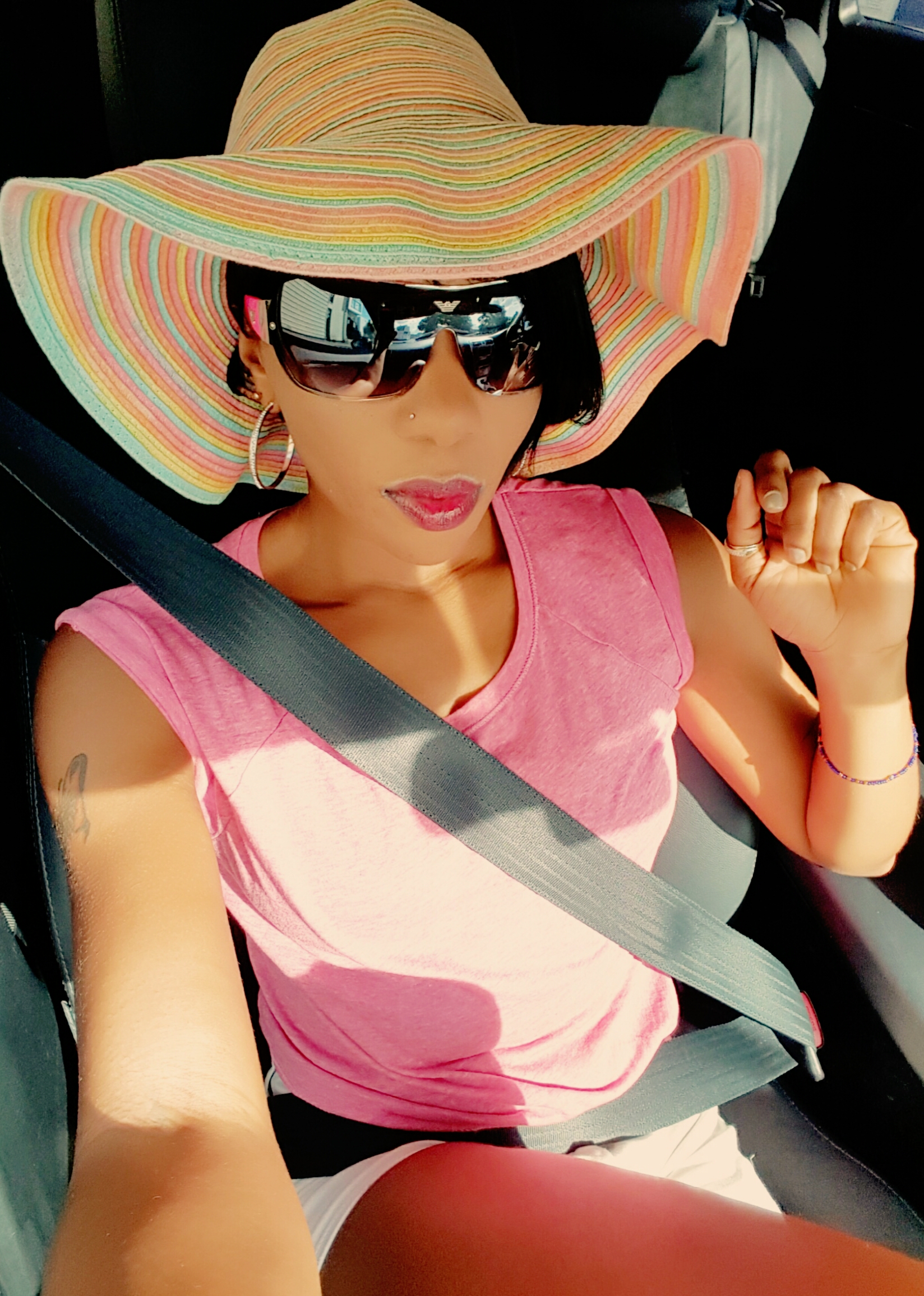 Naiga taking a selfie