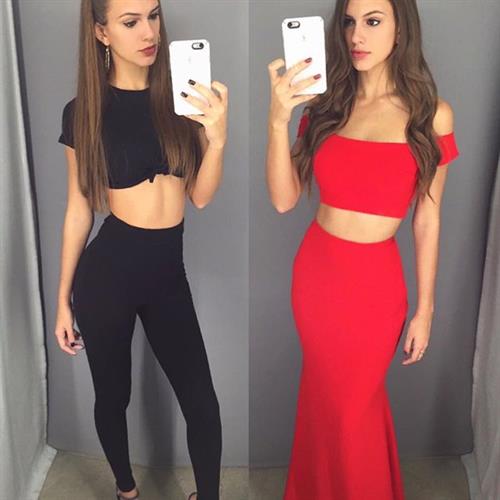 Betsy Alvarez taking a selfie