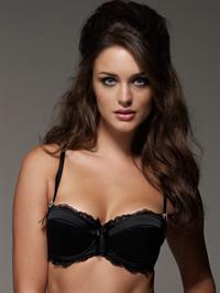 Violet Budd in lingerie