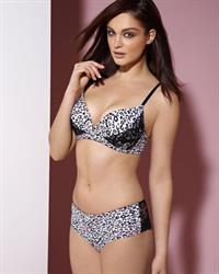 Violet Budd in lingerie