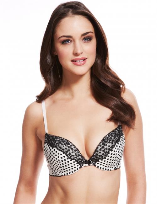 Violet Budd in lingerie