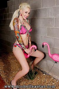 Sabina Kelley in a bikini