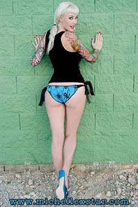 Sabina Kelley in a bikini - ass