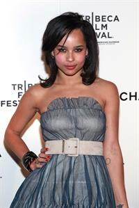 Zoe Kravitz at the 9th annual Tribeca Film Festival