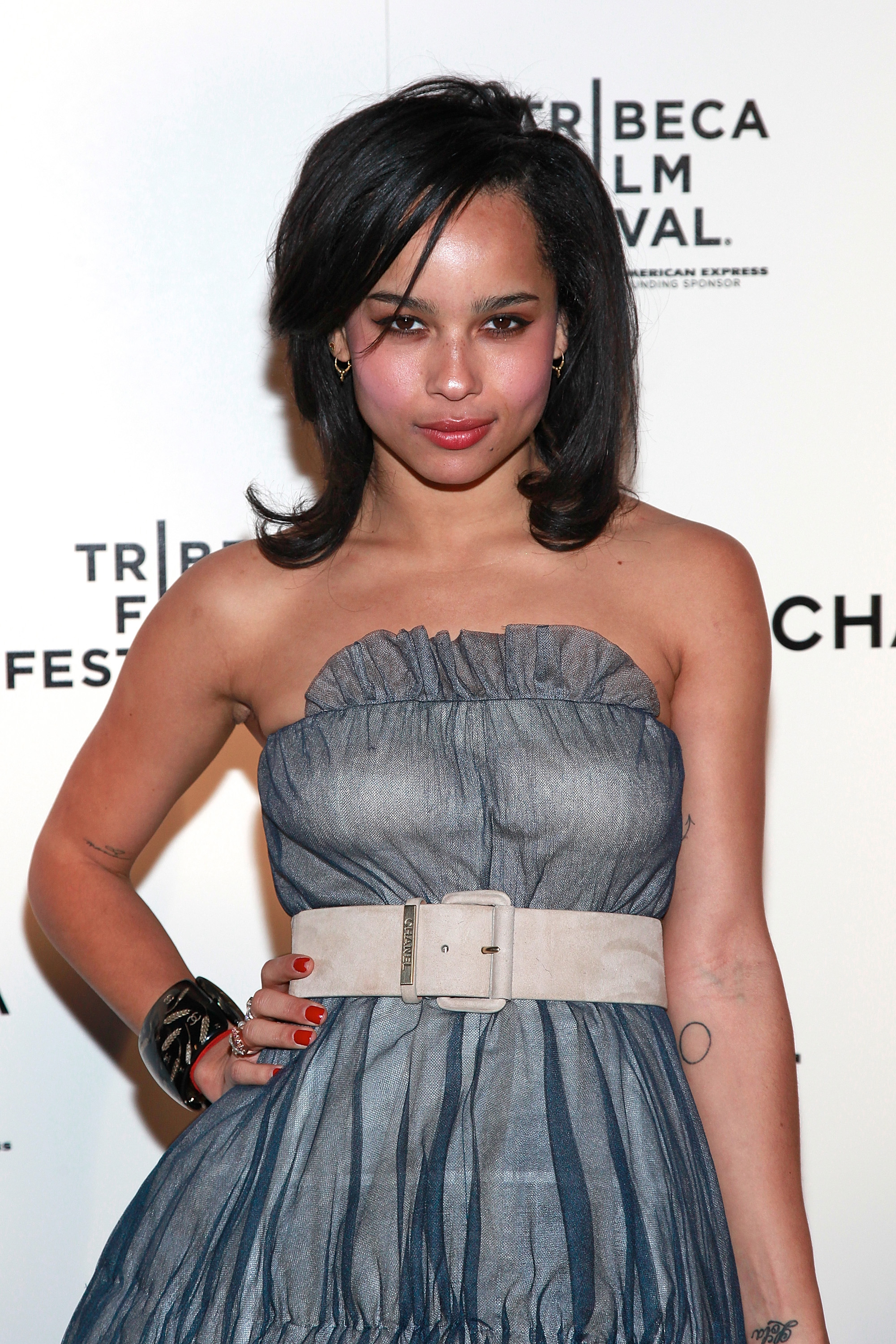 Zoe Kravitz at the 9th annual Tribeca Film Festival