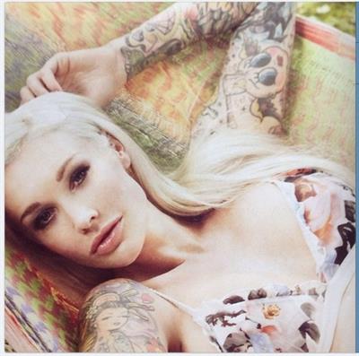 Sabina Kelley in a bikini