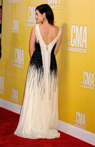 Lucy Hale at the 46th annual CMA awards
