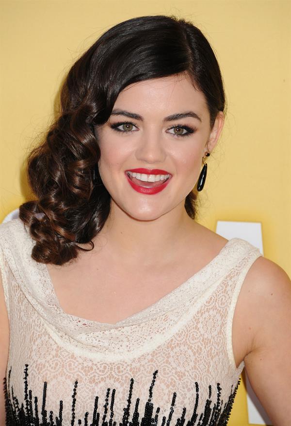 Lucy Hale at the 46th annual CMA awards