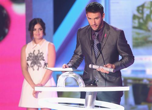Lucy Hale TeenNick HALO awards in Hollywood 11/17/12 