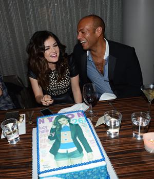 Lucy Hale NYLON celebrates Dec/Jan Cover Star Lucy Hale in Los Angeles 12/7/12 