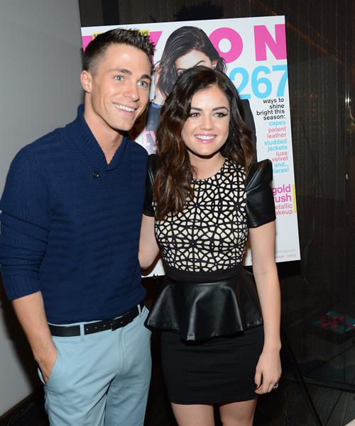 Lucy Hale NYLON celebrates Dec/Jan Cover Star Lucy Hale in Los Angeles 12/7/12 