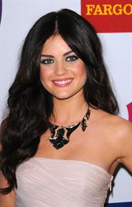 Lucy Hale at the GLAAD Awards in LA April 10, 2011