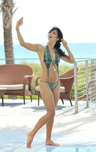 Leilani Dowding in a bikini