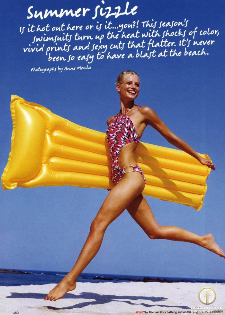 Jessica Van Der Steen in a bikini