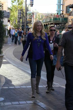 Laura Prepon at The Grove in Los Angeles on January 5, 2012