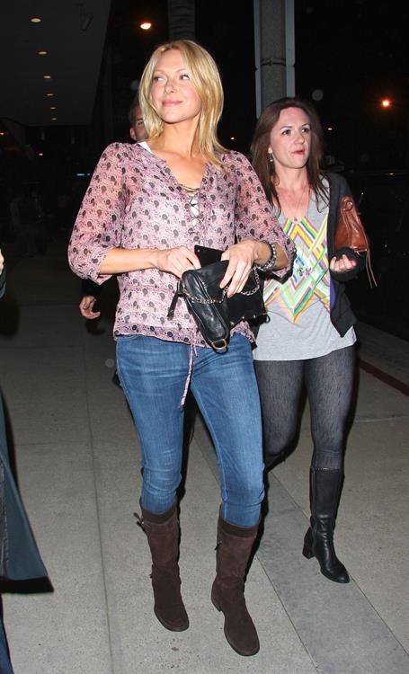 At Trousdale nightclub in L.A. - April 6, 2010