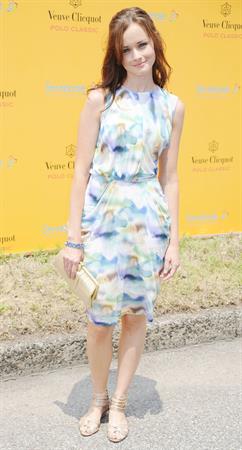 Alexis Bledel at the 2010 Veuve Clicquot Manhatten Polo Classic on June 27, 2010