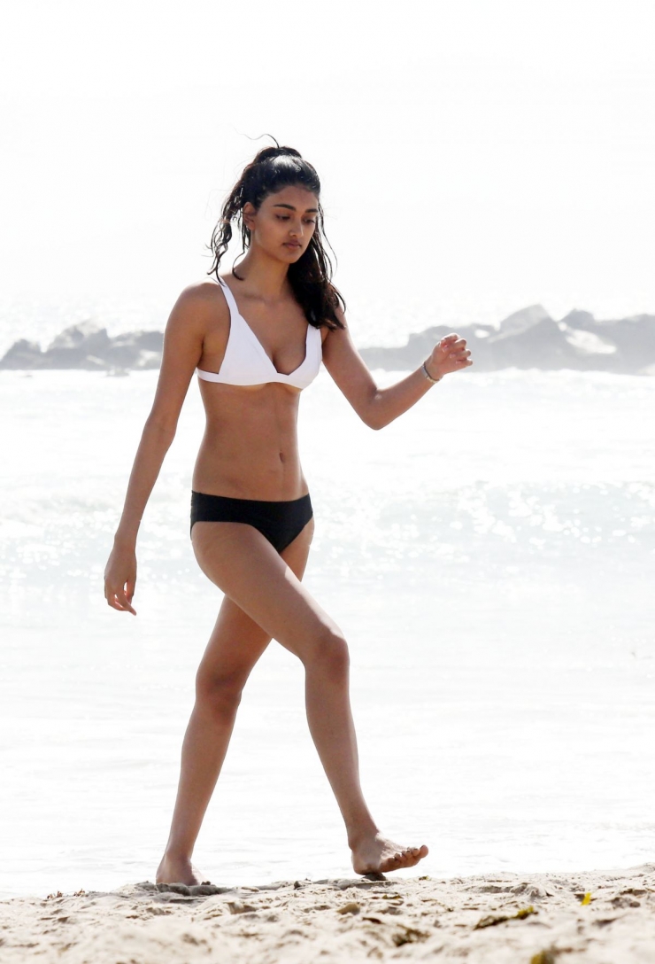 Neelam Gill in a bikini