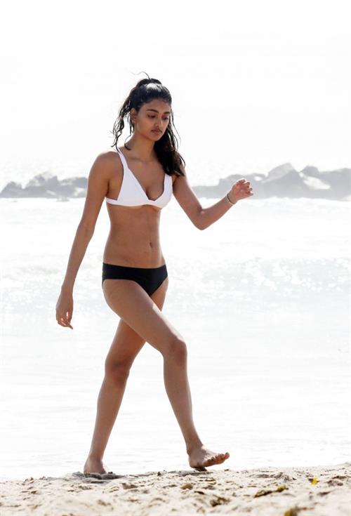 Neelam Gill in a bikini