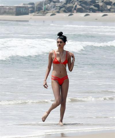 Neelam Gill in a bikini