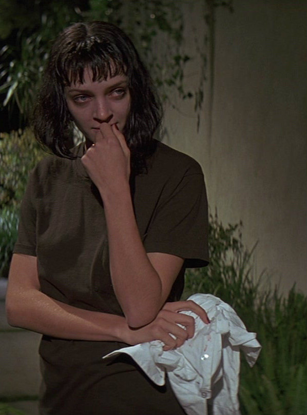Uma Thurman in Pulp Fiction