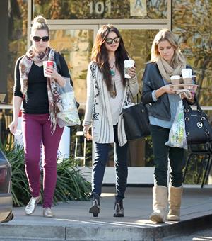Selena Gomez in Burbank January 16, 2013 