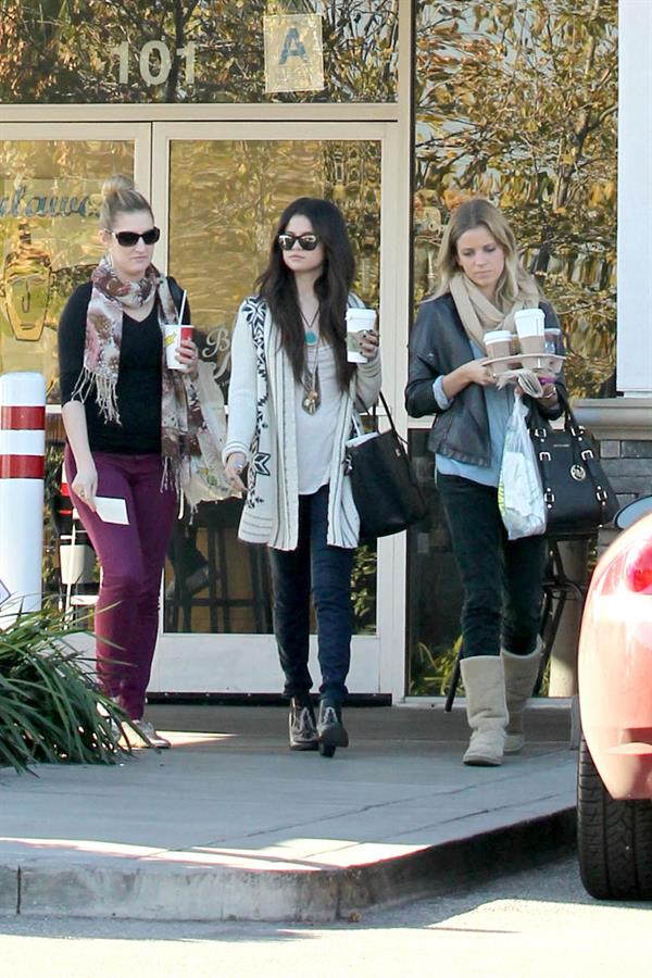 Selena Gomez in Burbank January 16, 2013 