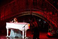 Taylor Swift and Selena Gomez performing at Madison Square Garden in New York, November 11, 2011 