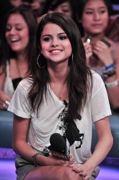 Selena Gomez visits New Music Live, August 24, 2011 