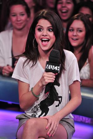Selena Gomez visits New Music Live, August 24, 2011 