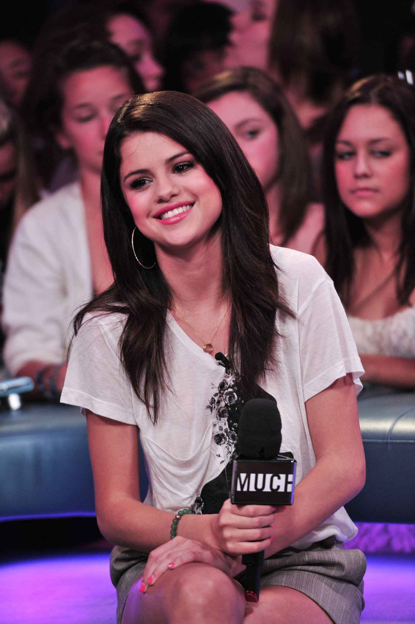 Selena Gomez visits New Music Live, August 24, 2011 