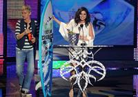 Selena Gomez at the 2010 Teen Choice Awards at the Gibson Amphitheatre on August 8 