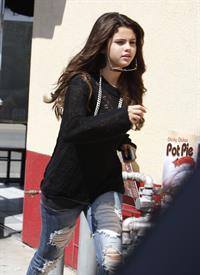 Selena Gomez in Encino - August 24, 2012